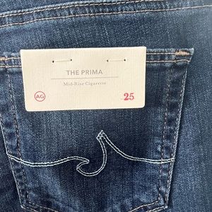 AG Jeans Prima Size 25R New With Tags (NWT)